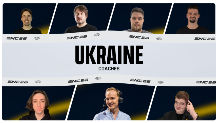 UESF оголошує тренерів національних збірних на Esports Nations Cup 2026